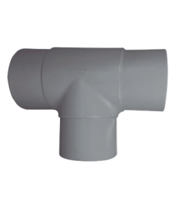 TEE FUSIÓN TOPE INYECTADO