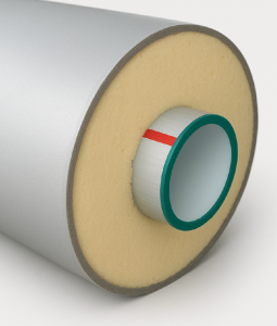 TUBERÍAS PPR-C/CT, Serie 3.2, PN-16, LÍNEA ROJA PREAISLADAS