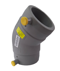 CODO 45° ELECTROFUSIÓN PP-RCT BETA NUCLEADO CLASE: 2,70° DIFERENTES MEDIDAS